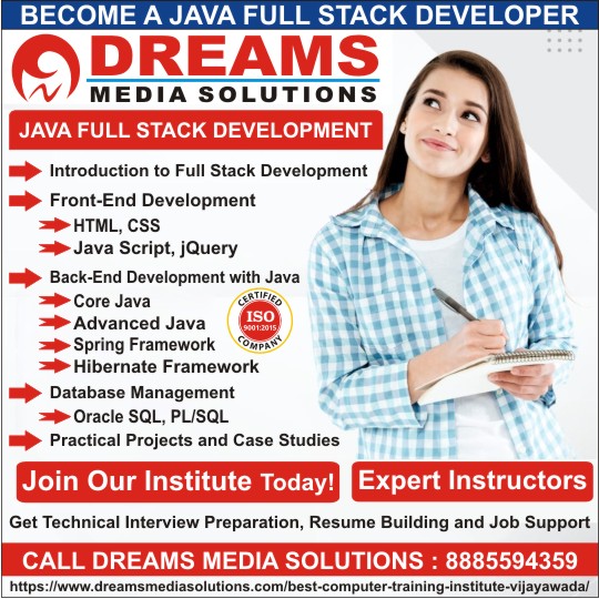 Java Training Institute in Vijayawada, Java Course in Vijayawada - Dreams Media Solutions Vijayawada Java Training Institute in Vijayawada, Java Course in Vijayawada - Dreams Media Solutions Vijayawada
